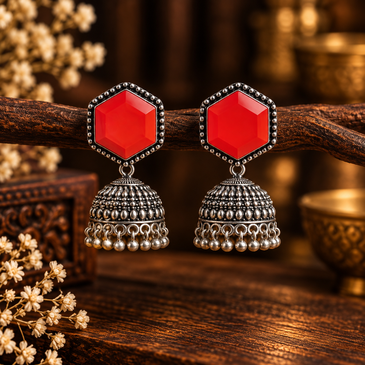 Festive jhumki
