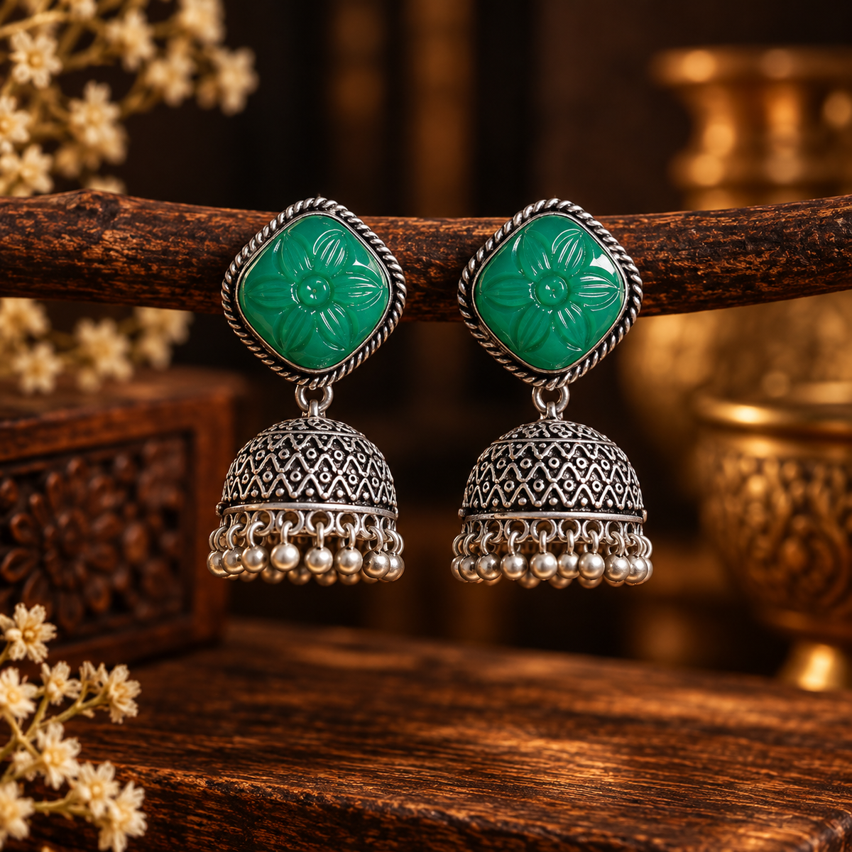 Rectangular greenish jumki