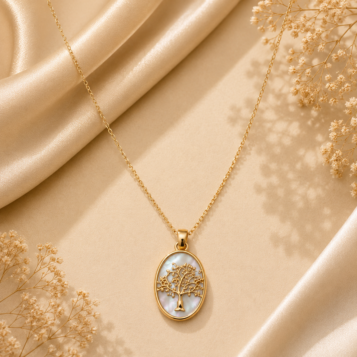 Gold Cow Symbol Pendant Necklace For Women