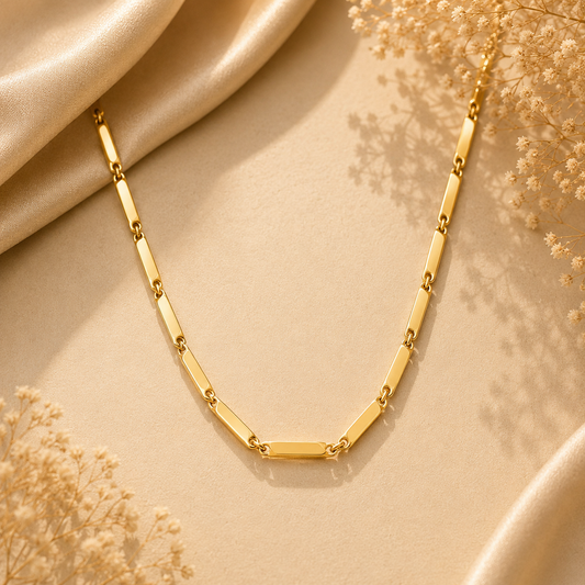 Gold Minimalist Tanmaniya Design Pendant For Women