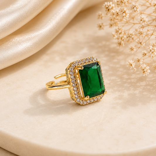 Emerald Grace Ring