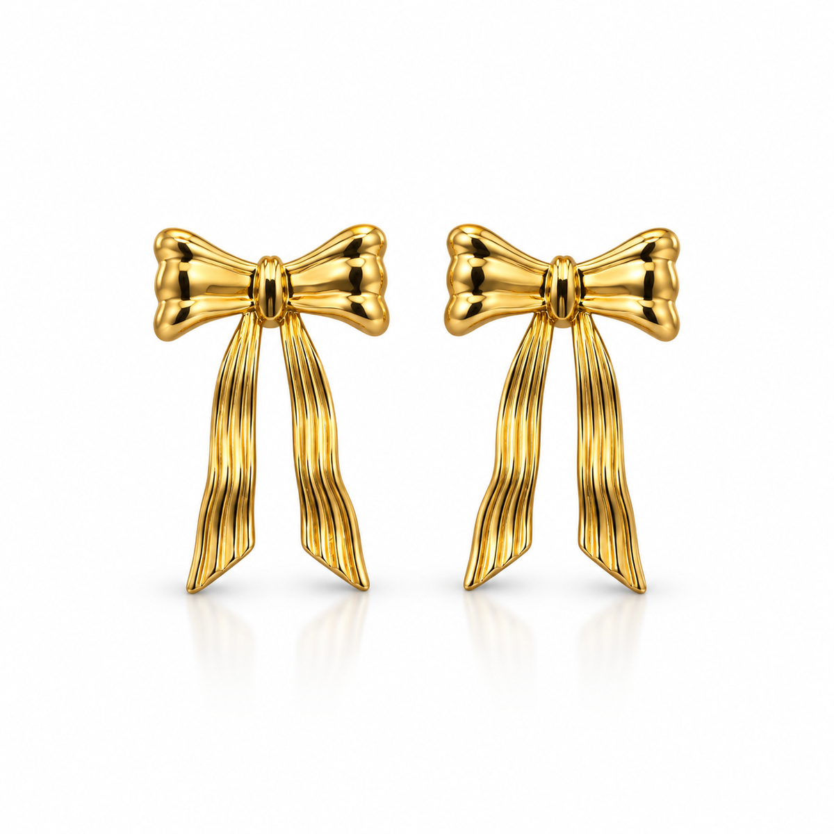 Bow earrings
