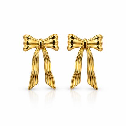 Bow earrings